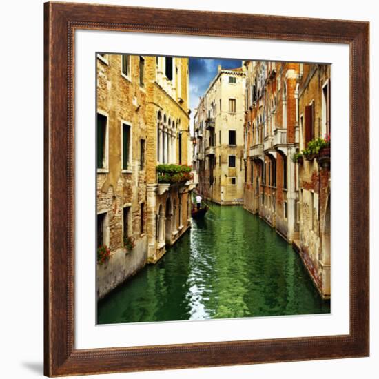 Venice Italy Grand Canal-null-Framed Art Print