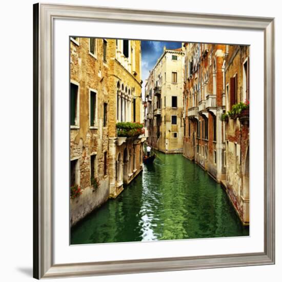 Venice Italy Grand Canal-null-Framed Art Print