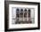 Venice, Italy. Mask and Costumes at Carnival on Balcony-Darrell Gulin-Framed Photographic Print