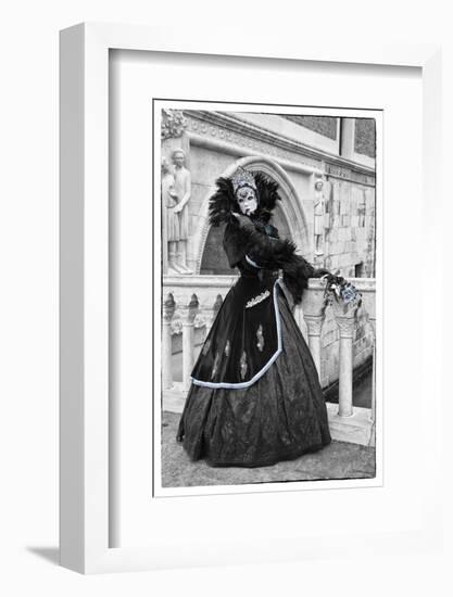 Venice, Italy. Mask and Costumes at Carnival-Darrell Gulin-Framed Photographic Print