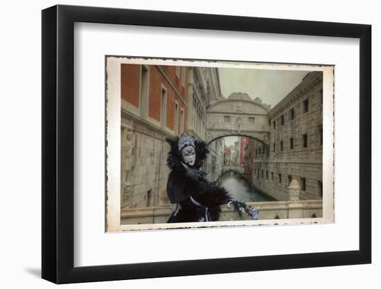 Venice, Italy. Mask and Costumes at Carnival-Darrell Gulin-Framed Photographic Print