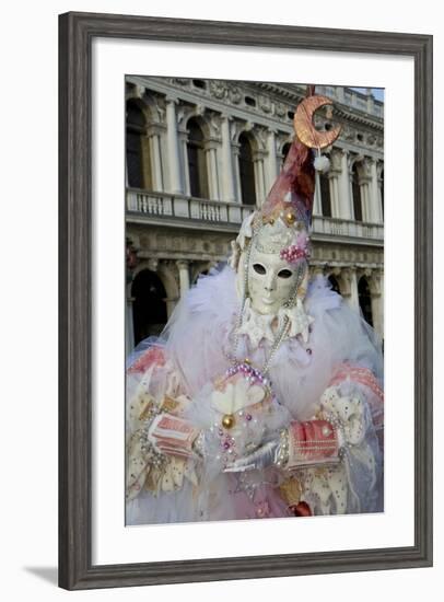 Venice, Italy. Mask and Costumes at Carnival-Darrell Gulin-Framed Photographic Print