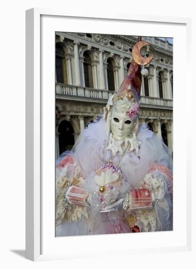 Venice, Italy. Mask and Costumes at Carnival-Darrell Gulin-Framed Photographic Print