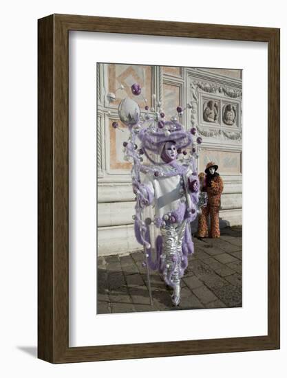 Venice, Italy. Mask and Costumes at Carnival-Darrell Gulin-Framed Photographic Print