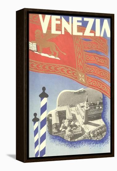 Venice Italy Poster-null-Framed Stretched Canvas