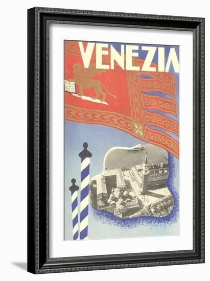 Venice Italy Poster-null-Framed Art Print