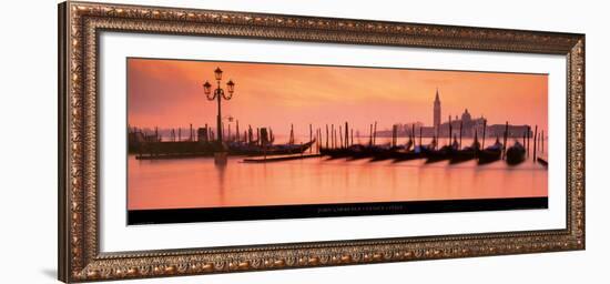 Venice - Italy-John Lawrence-Framed Art Print