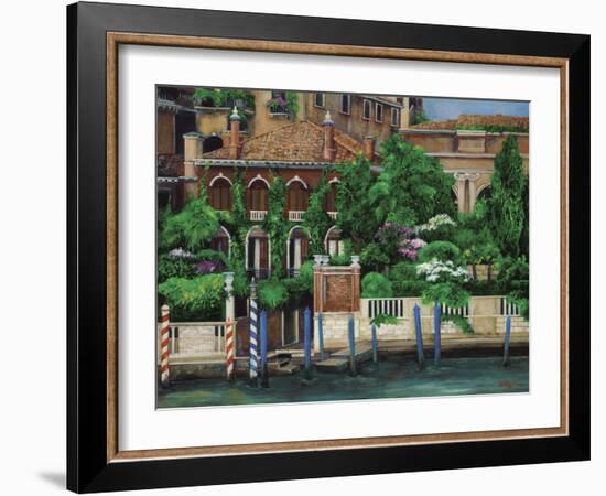 Venice Left Bank-Betty Lou-Framed Giclee Print