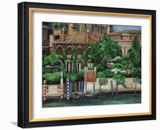 Venice Left Bank-Betty Lou-Framed Giclee Print