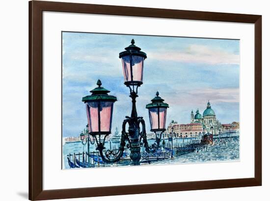 Venice Lights-Anthony Butera-Framed Giclee Print