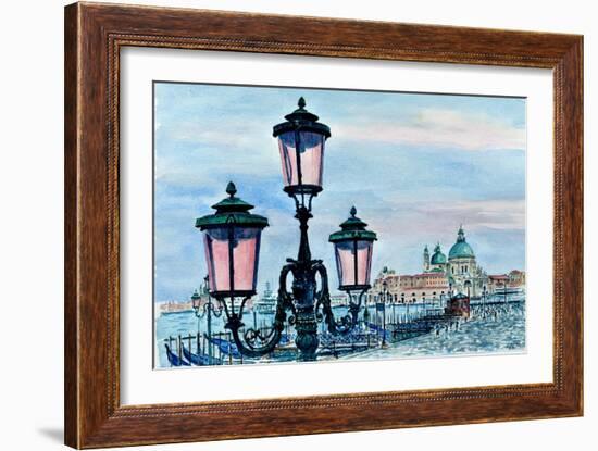 Venice Lights-Anthony Butera-Framed Giclee Print