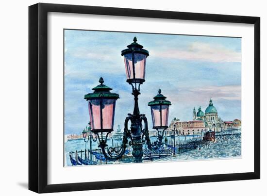 Venice Lights-Anthony Butera-Framed Giclee Print