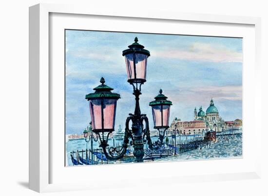 Venice Lights-Anthony Butera-Framed Giclee Print