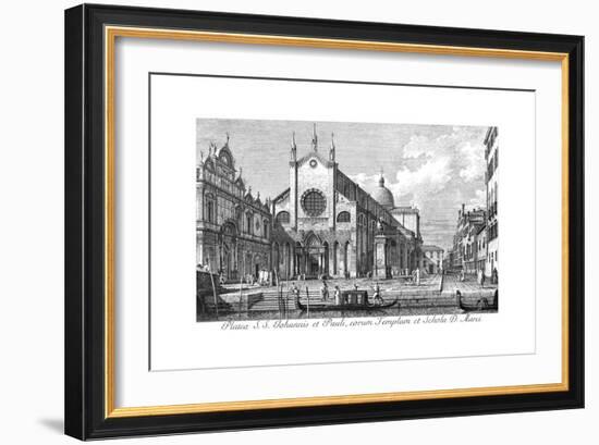 Venice: Monument, 1735-Antonio Visentini-Framed Giclee Print