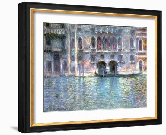Venice, Palazzo Da Mula, 1908-Claude Monet-Framed Premium Giclee Print