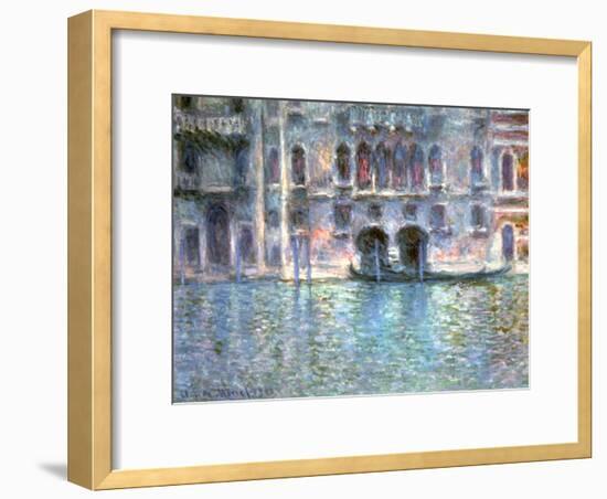 Venice, Palazzo Da Mula, 1908-Claude Monet-Framed Giclee Print