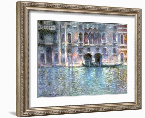 Venice, Palazzo Da Mula, 1908-Claude Monet-Framed Giclee Print