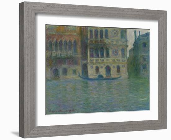 Venice, Palazzo Dario, 1908-Claude Monet-Framed Giclee Print