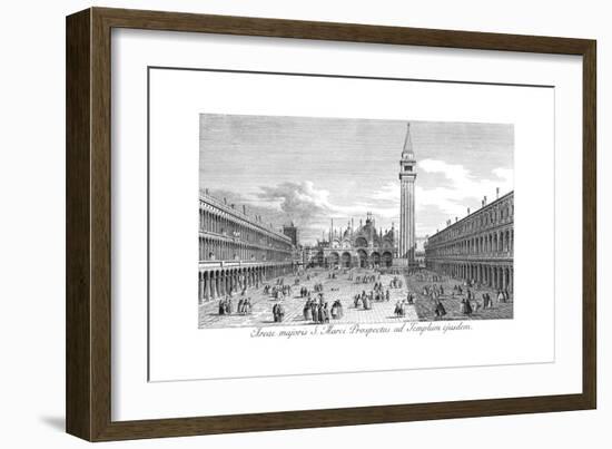 Venice: Piazza San Marco-Antonio Visentini-Framed Giclee Print