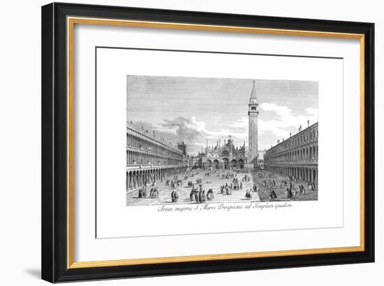 Venice: Piazza San Marco-Antonio Visentini-Framed Giclee Print