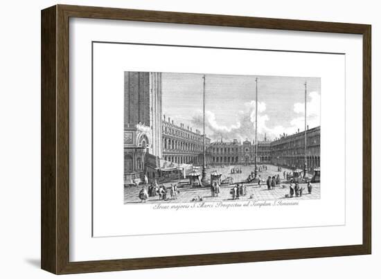 Venice: Piazza San Marco-Antonio Visentini-Framed Giclee Print