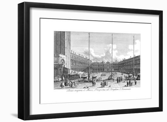 Venice: Piazza San Marco-Antonio Visentini-Framed Giclee Print