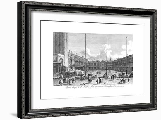 Venice: Piazza San Marco-Antonio Visentini-Framed Giclee Print