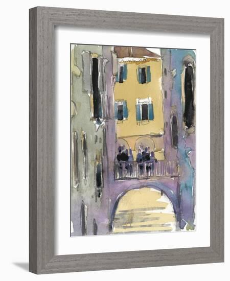 Venice Plein Air II-Samuel Dixon-Framed Art Print