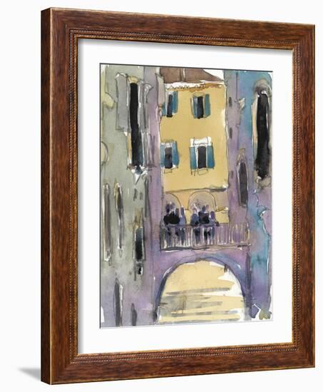 Venice Plein Air II-Samuel Dixon-Framed Art Print