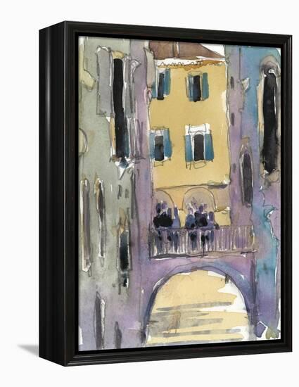 Venice Plein Air II-Samuel Dixon-Framed Stretched Canvas