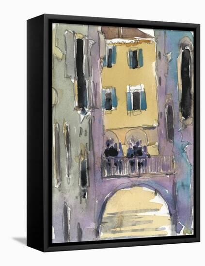 Venice Plein Air II-Samuel Dixon-Framed Stretched Canvas