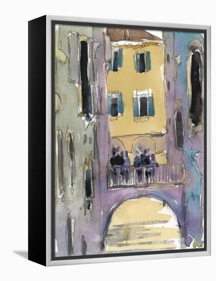 Venice Plein Air II-Samuel Dixon-Framed Stretched Canvas