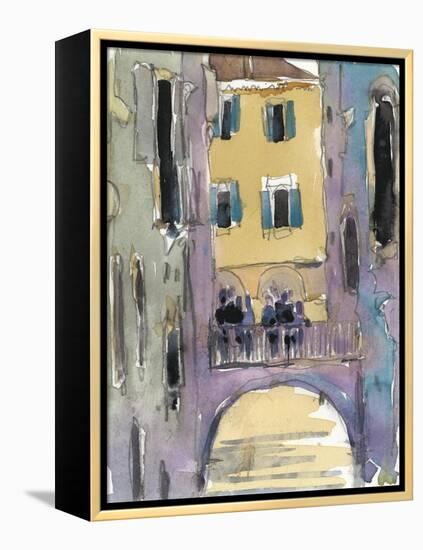 Venice Plein Air II-Samuel Dixon-Framed Stretched Canvas