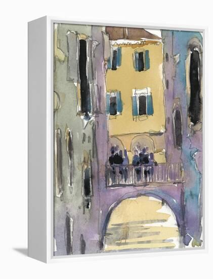 Venice Plein Air II-Samuel Dixon-Framed Stretched Canvas