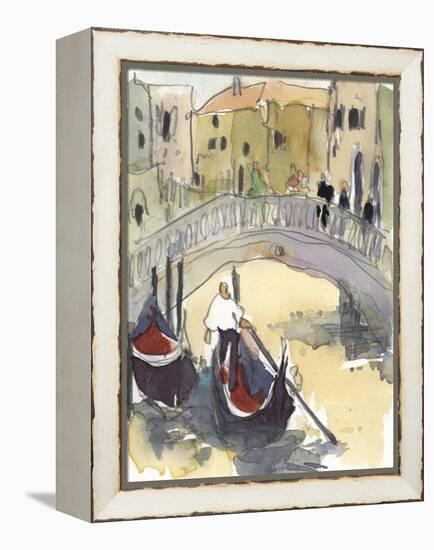 Venice Plein Air III-Samuel Dixon-Framed Stretched Canvas