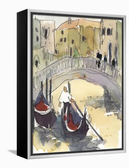 Venice Plein Air III-Samuel Dixon-Framed Stretched Canvas