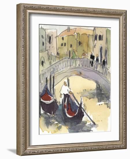 Venice Plein Air III-Samuel Dixon-Framed Art Print