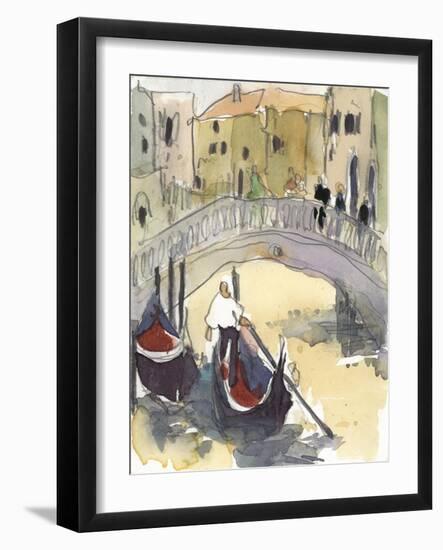 Venice Plein Air III-Samuel Dixon-Framed Art Print