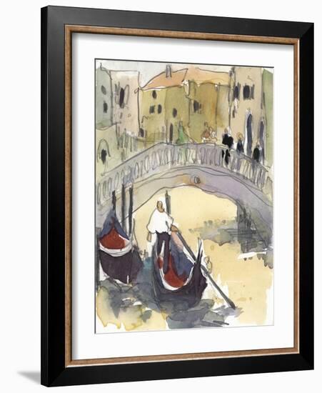 Venice Plein Air III-Samuel Dixon-Framed Art Print