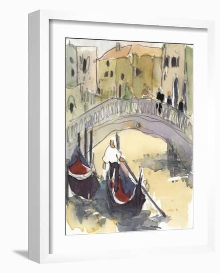 Venice Plein Air III-Samuel Dixon-Framed Art Print