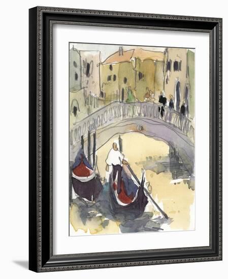 Venice Plein Air III-Samuel Dixon-Framed Art Print