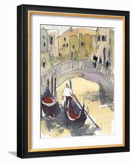 Venice Plein Air III-Samuel Dixon-Framed Art Print