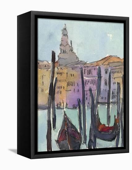 Venice Plein Air IV-Samuel Dixon-Framed Stretched Canvas