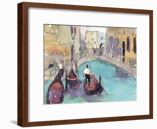 Venice Plein Air V-Samuel Dixon-Framed Premium Giclee Print