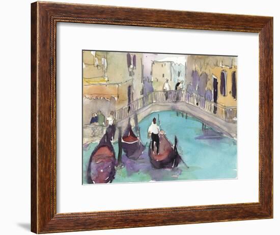 Venice Plein Air V-Samuel Dixon-Framed Premium Giclee Print