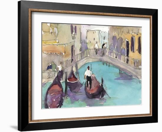 Venice Plein Air V-Samuel Dixon-Framed Premium Giclee Print