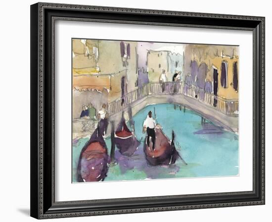 Venice Plein Air V-Samuel Dixon-Framed Premium Giclee Print