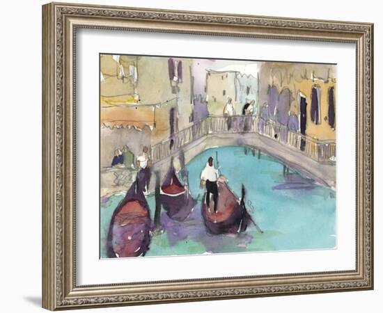 Venice Plein Air V-Samuel Dixon-Framed Art Print