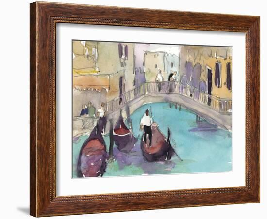 Venice Plein Air V-Samuel Dixon-Framed Art Print