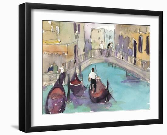 Venice Plein Air V-Samuel Dixon-Framed Art Print